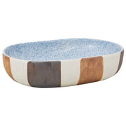Lavabo da Appoggio Multicolore Ovale 59x40x14 cm Ceramica CFW2178992