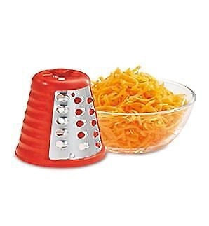 Moulinex DJ756G grattugia e spiralizzatore elettrici Grattugia elettrica Rosso, Bianco