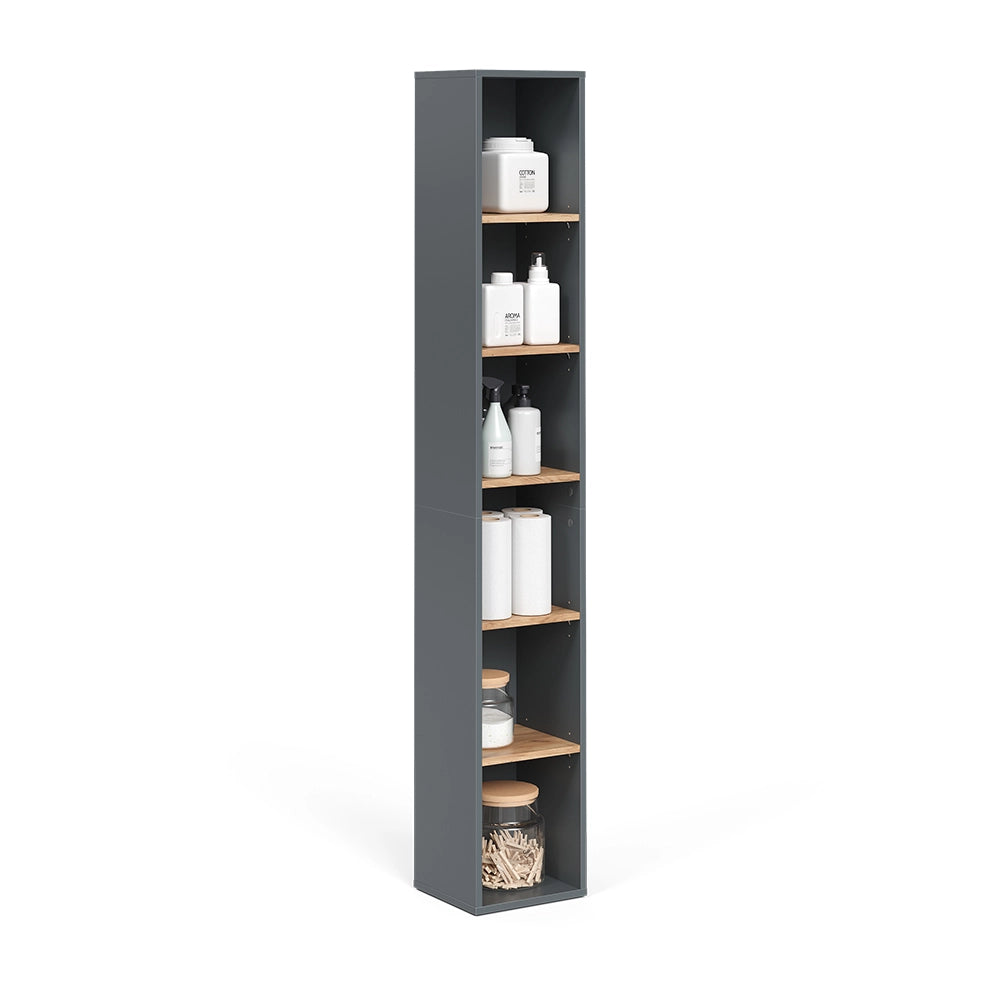 Vicco Mobile alto Antracite/quercia dorata 30 x 188.6 cm