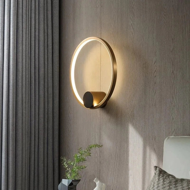 Lampada Da Parete Led App1388-cw Old Gold 40cm