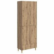 Set di armadi 2 pcs Rovere Artigianale Legno ingegnerizzato