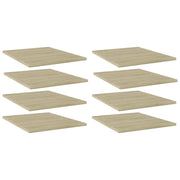 Ripiani per Libreria 8 pz Rovere Sonoma 40x50x1,5 cm Truciolato cod mxl 42775
