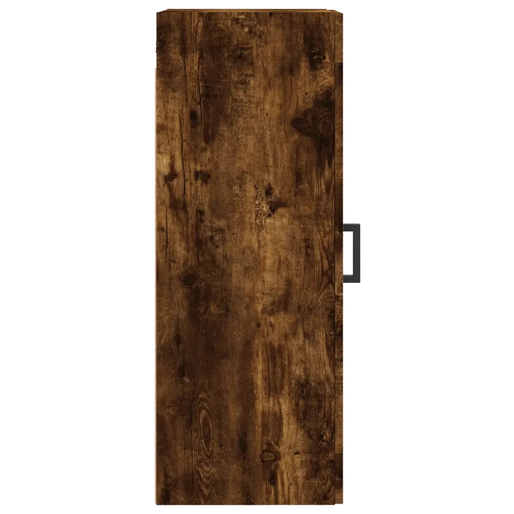 Mobile a Parete Rovere Fumo 34,5x34x90 cm in Legno Multistrato 830505