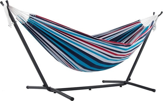 Hangmat in Coton con Stampa Denim - 250 cm