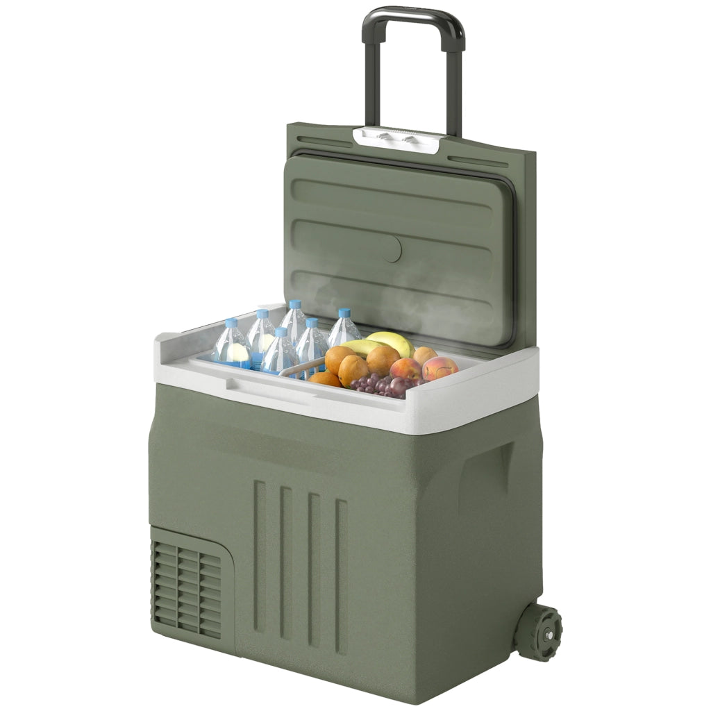 Frigorifero Portatile Elettrico 40L ¨C zephmum ¨C 61x39x49.5cm Grigio