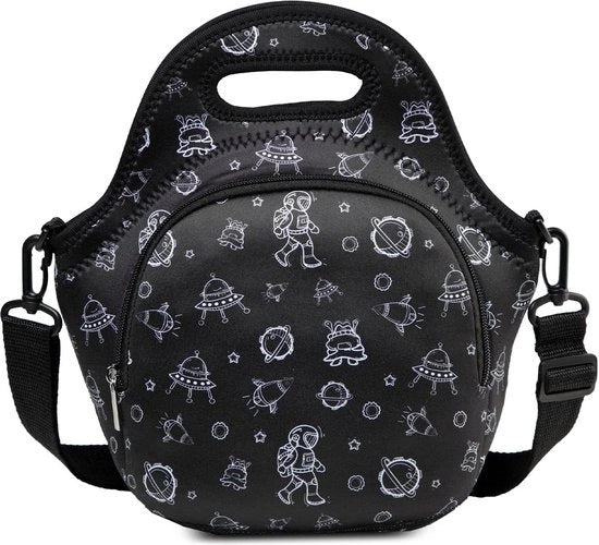 Borsa isolata per bambini, borsa per picnic, borsa per scuola, borsa per viaggio, materiale licht neoprene, spazio per cibo