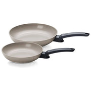 Fissler 112-002-24-100-0 Ceratal Evo Classic Padella Ø 24 cm Induzione Ceramica Antiaderente senza PFAS PTFE colore Grigio Caldo