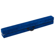 Trave di equilibrio pieghevole 240 x 10 x 7,5 cm sicurezza rinforzata design portatile pelle scamosciata blu 20_0013296