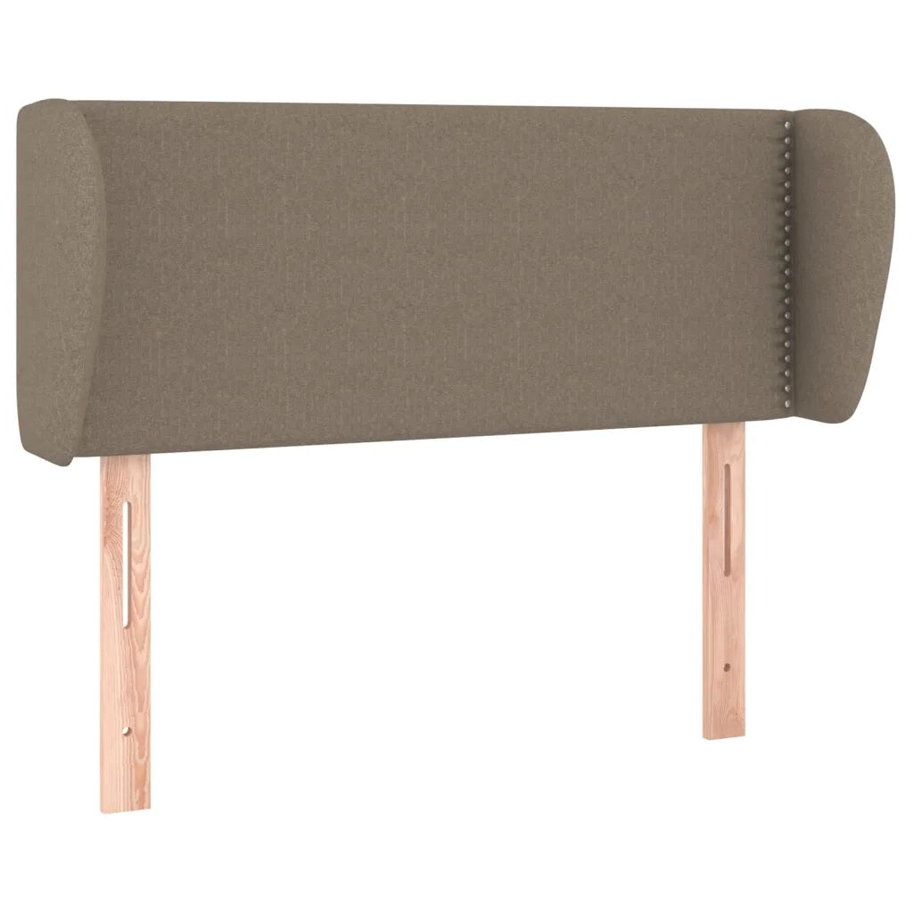 Testiera ad Orecchio Tortora 93x23x78/88 cm in Tessuto 3116990