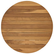 Piano del tavolo Ø 50 x 3,5 Rotondo Legno di teak solido 42033150