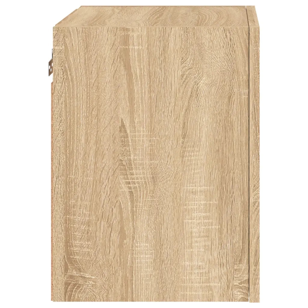 Mobile TV Parete Rovere Sonoma 40,5x30x40 cm Legno Multistrato 836900