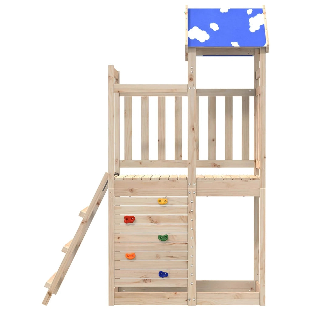 Torre da Gioco Marrone 110,5 x 52,5 x 215cm Pino massello 3417181