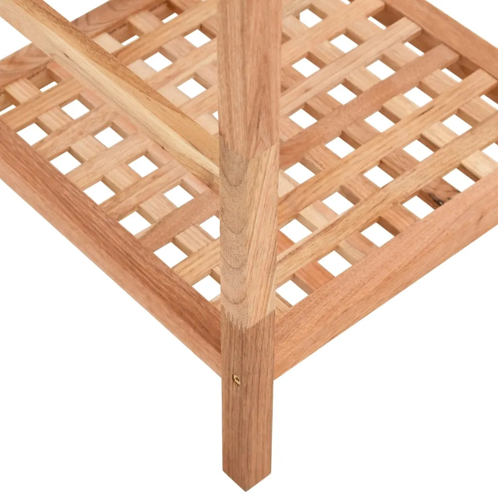 Scaffale da Bagno 35,5x35,5x79 cm in Legno Massello di Noce CFW4443378