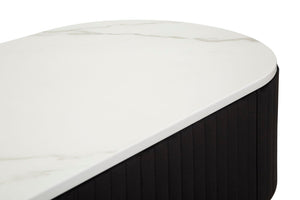 Mobile Tv Montpellier Nero 150x42x45 cm in Ferro Legno