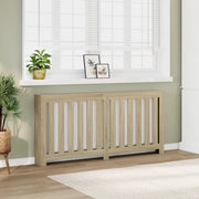 vidaXL Copertura Termosifone Rovere 175x20x82 cm in Legno Multistrato