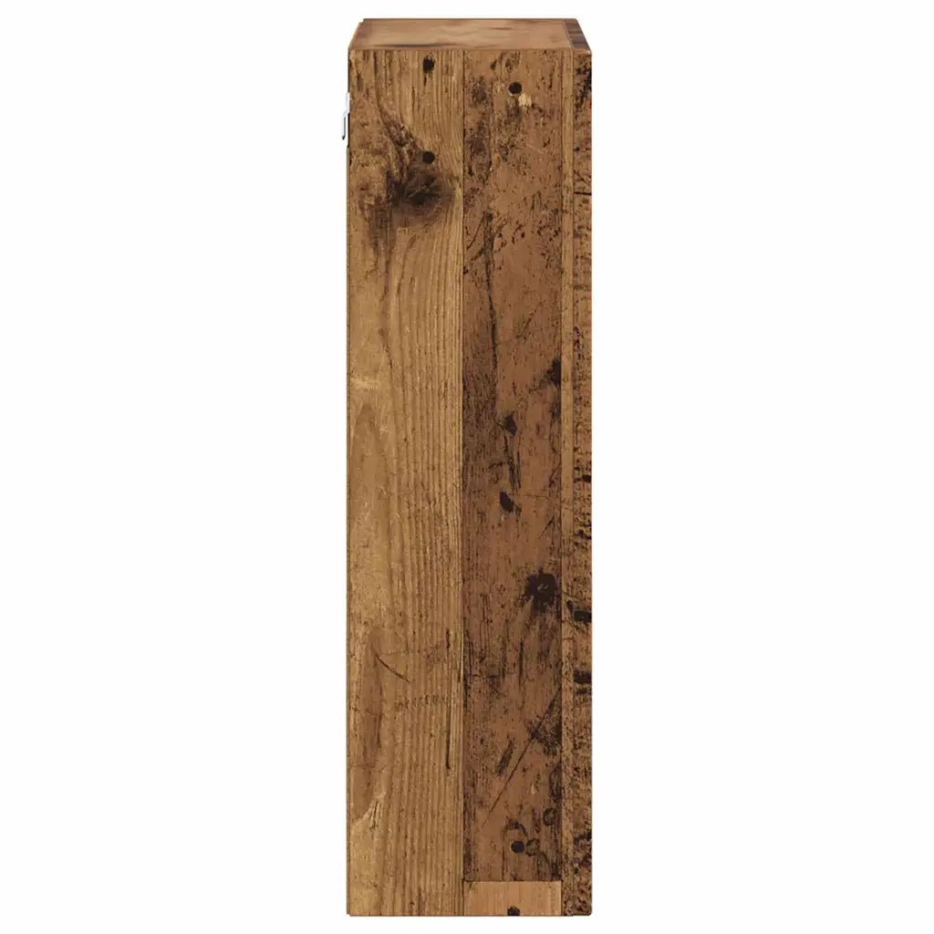 Armadio pensile con lo scaffale Legno vecchio 59 x 20 x 71.5 cm CFW4468225