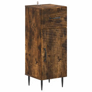 Mobiletto da Bagno HAARLEM Rovere Fumo 30 x 31 x 80 cm 896830