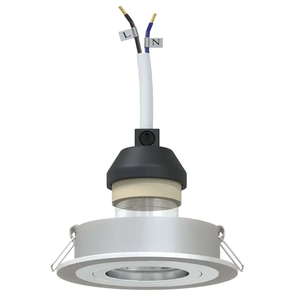 Spotlight 6 pz Argento 9 x 9 x 2 cm Alluminio CFW2047980