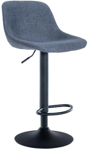 Sgabello Loft blu,Tessuto