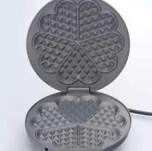 Cloer 1625 piastra per waffle 5 waffle 930 W Nero, Grigio