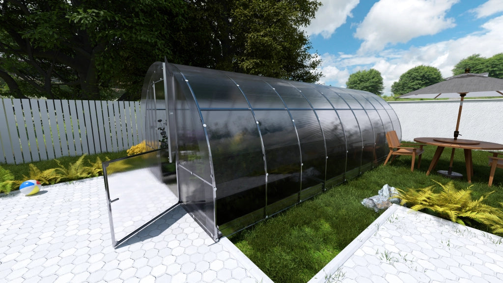 Serra da giardino KLASIKA EASY 3 x 6 m (18 m²), 6 mm con rivestimento in policarbonato