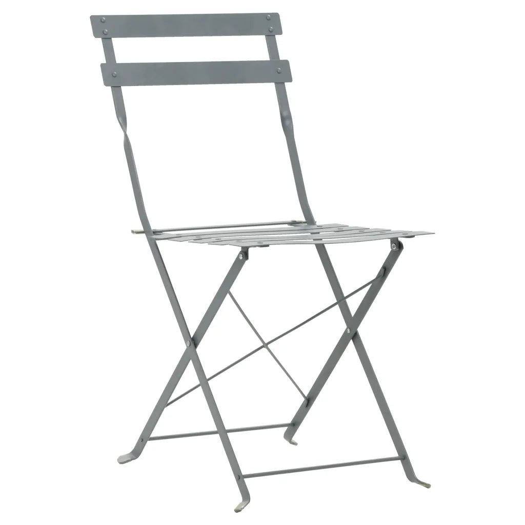 Set da Bistrot 3 pz in Acciaio Grigio 44355