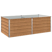 Letto rialzato da giardino Marrone legno 160 x 80 x 55 cm 8006394