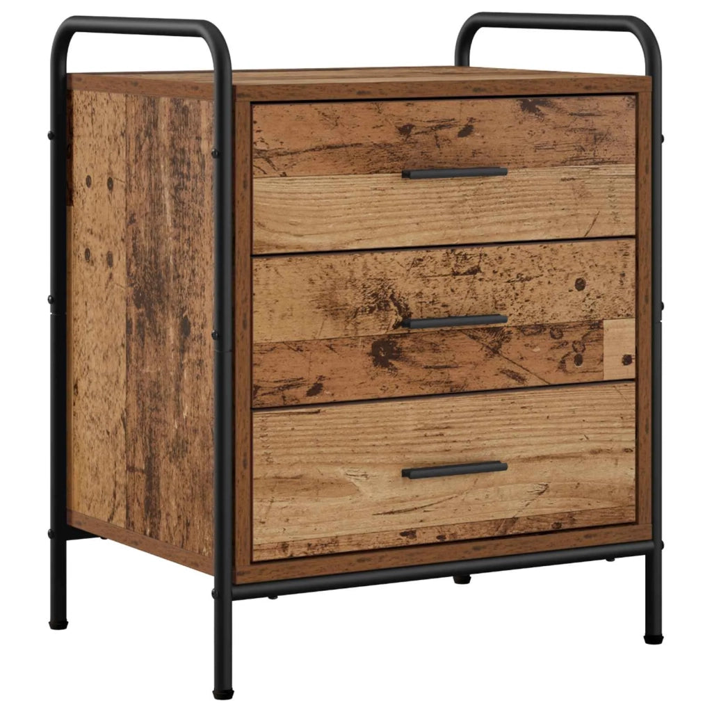 Armadio da Notte Legno antico 48 x 36,5 x 60 cm 8013538