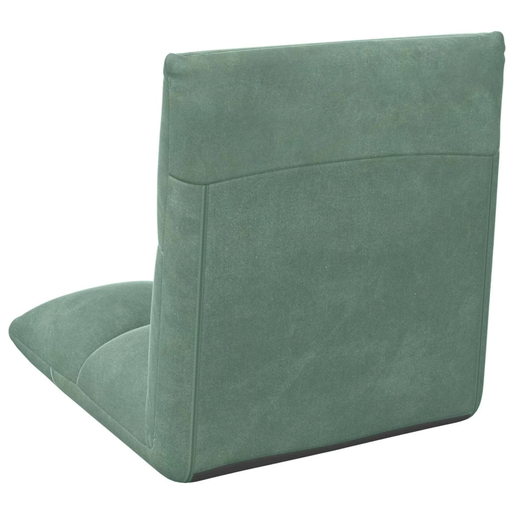 Sedia da Pavimento Verde Mare 50 x 61 x 57 cm Velluto 42028158