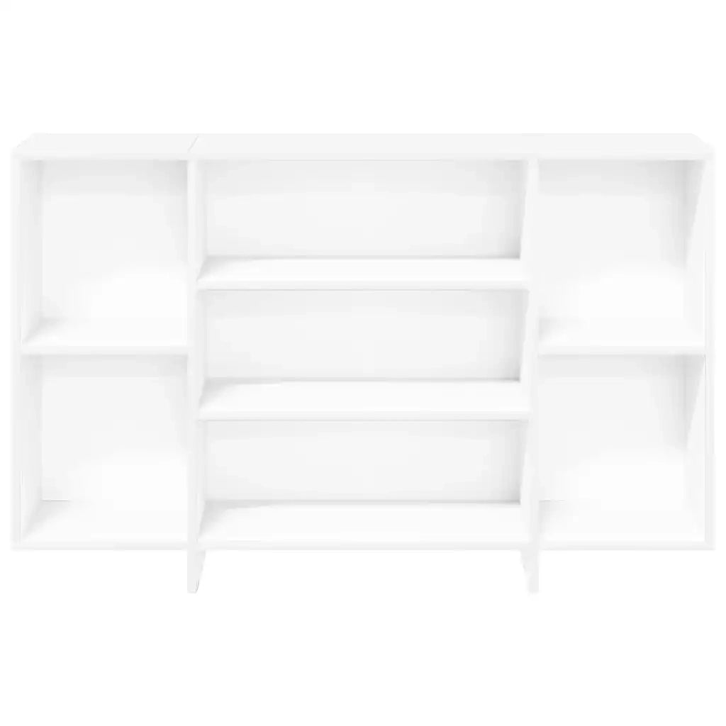 Credenza | Madia | Buffet da pranzo | Armadio da pranzo Bianca 120x30x75 cm in Legno Multistrato
