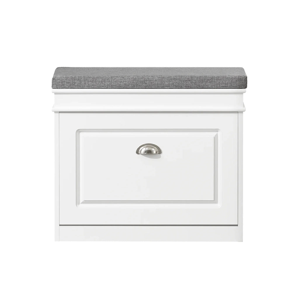 Mobili per Scarpe Serie Scarpiere 1 anta 1 cuscino 60x24x51cm bianco FSR82-K-W