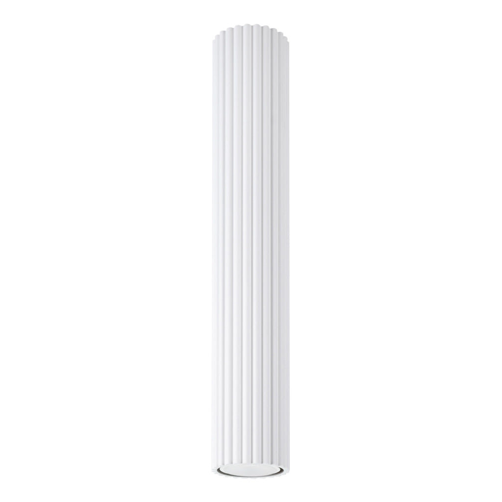 Spot soffitto GRAVIO bianco tubo rigato 40cm 1xGU10
