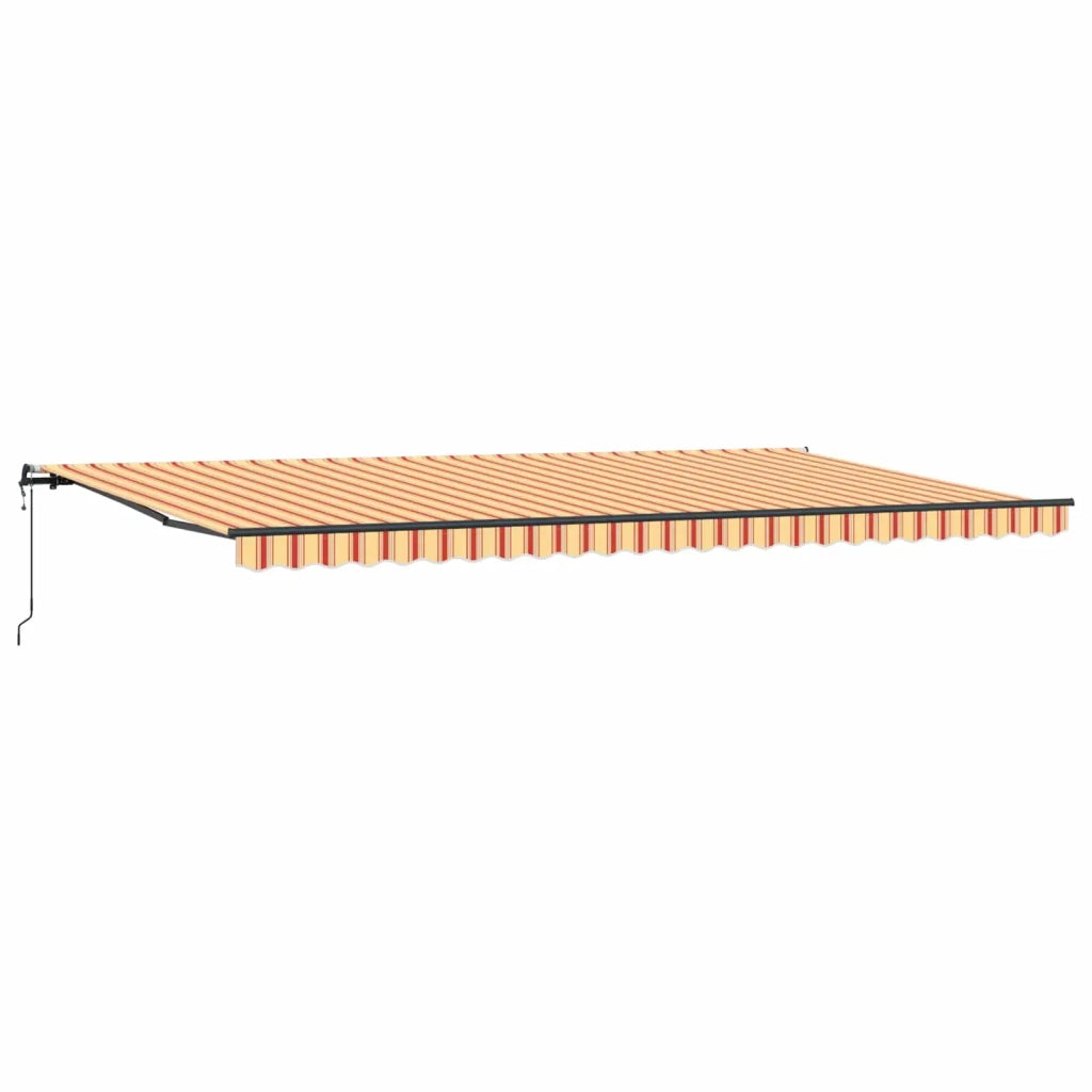 Tenda Retrattile Giallo e Arancione 600 × 350 cm 3331715