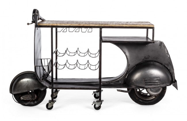 Consolle Bar 183x43x105h cm Scooter Retrò Replica