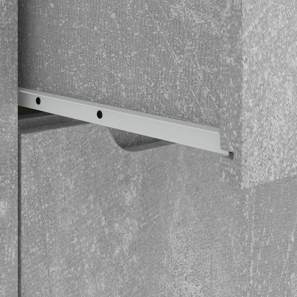 Credenza VISNES Grigio Cemento 60x40x73 cm in Legno Multistrato 4108286