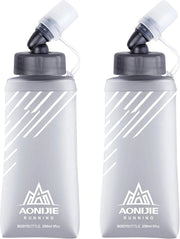 Sportfles Opvougbile 250 ml - Idratante morbido per Bicicletta e Maratona (Set da 2)