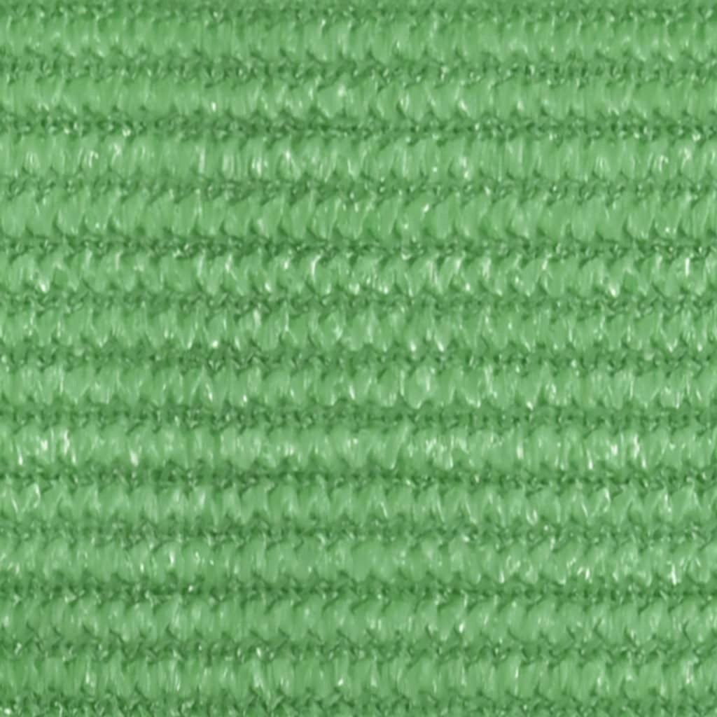 Vela ombreggiante/ombrellone 160 g/m² HDPE 2,5 x 4 m verde chiaro 02_0009363