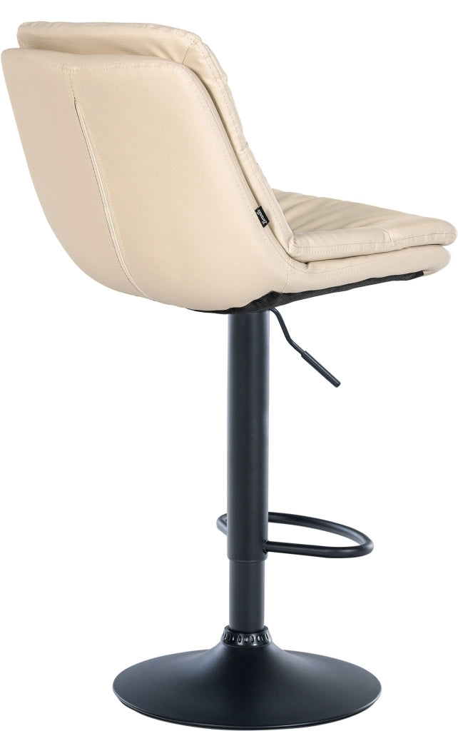 Barhocker Laurel Kunstleder schwarz