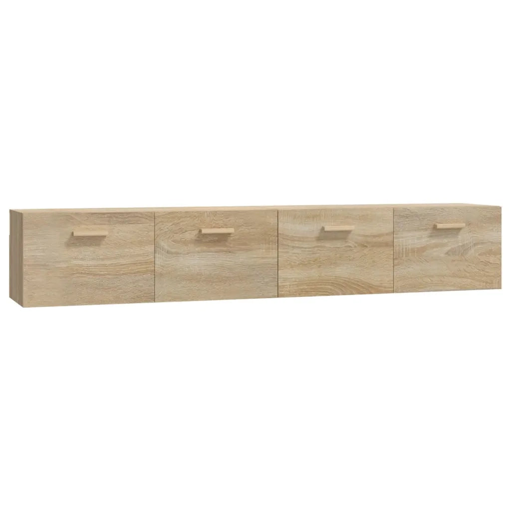 Mobili Parete 2 pz Rovere Sonoma 100x36,5x35 cm in Multistrato 3115662