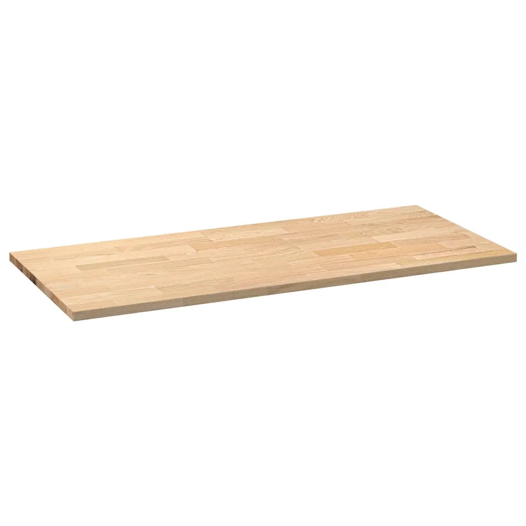 Piano Tavolo | Piano di Lavoro Cucina 140x63,5x2,7 cm Legno Massello Rovere