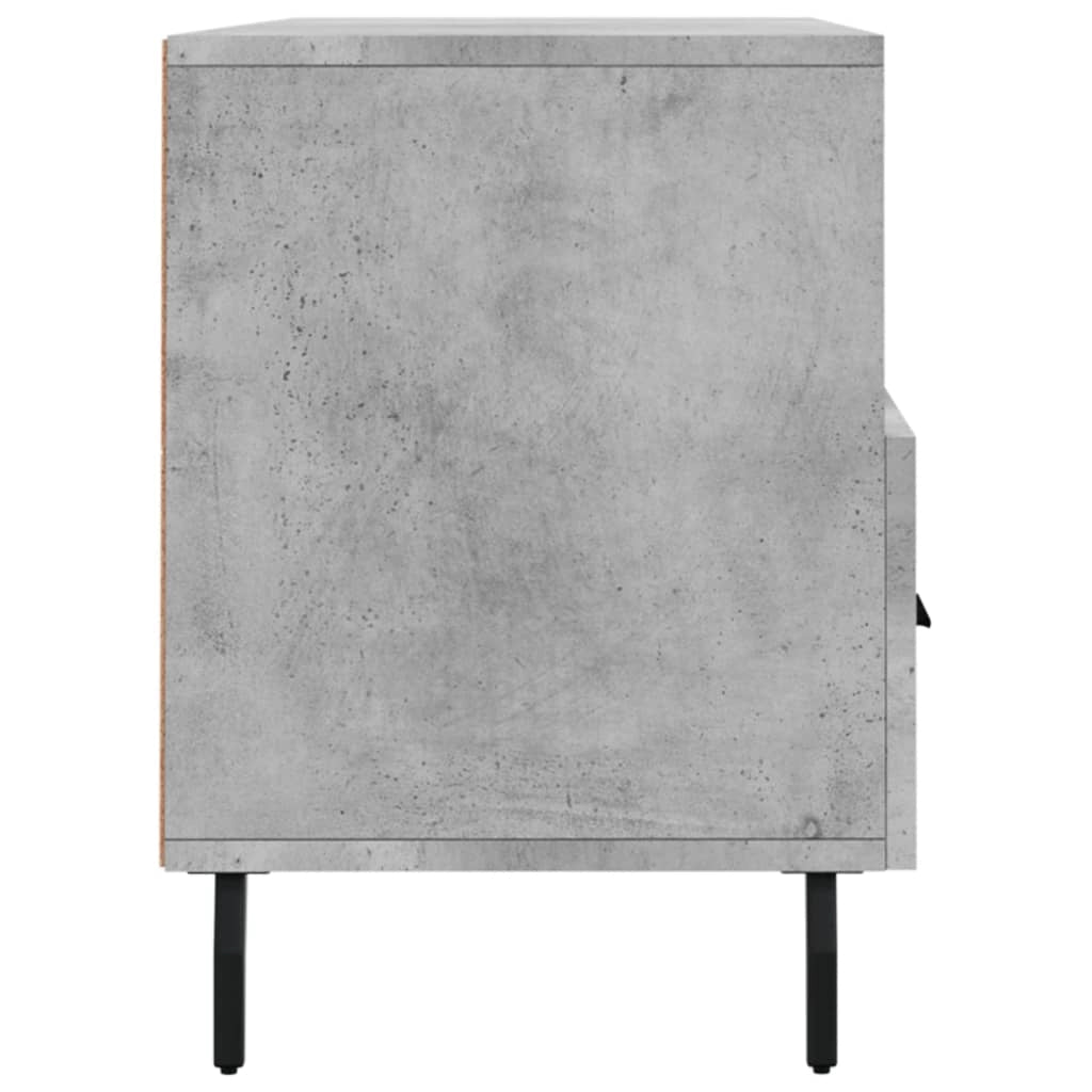Mobile TV multimediale mensola TV credenza TV sala da pranzo soggiorno camera da letto 102 x 36 x 50 cm legno ingegnerizzato grigio 02_0025593