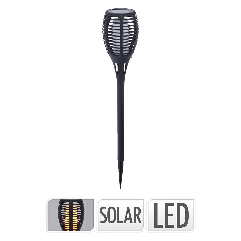 12pz lampada a energia solare 'fiaccola' cm 10 x h.58 cod:ferx.6149010nlm