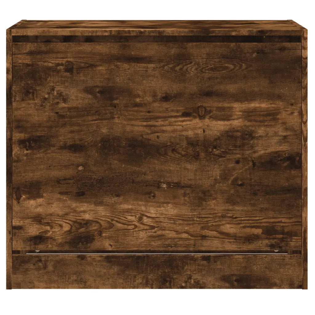 Scarpiera | Mobile per scarpe Rovere Fumo 80x42x69 cm in Legno Multistrato