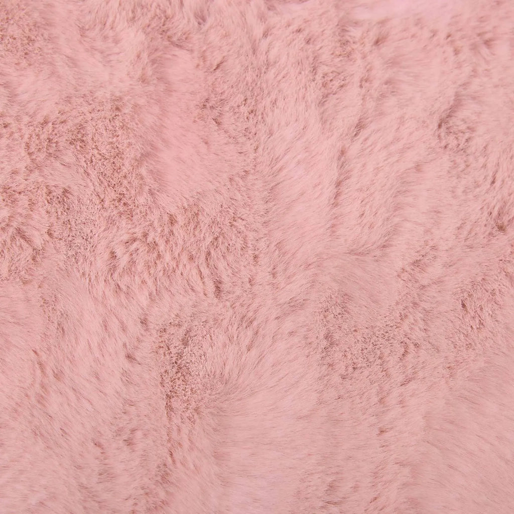 Tappeto antiscivolo in sintetica di coniglio OLITE Rosa 42021708