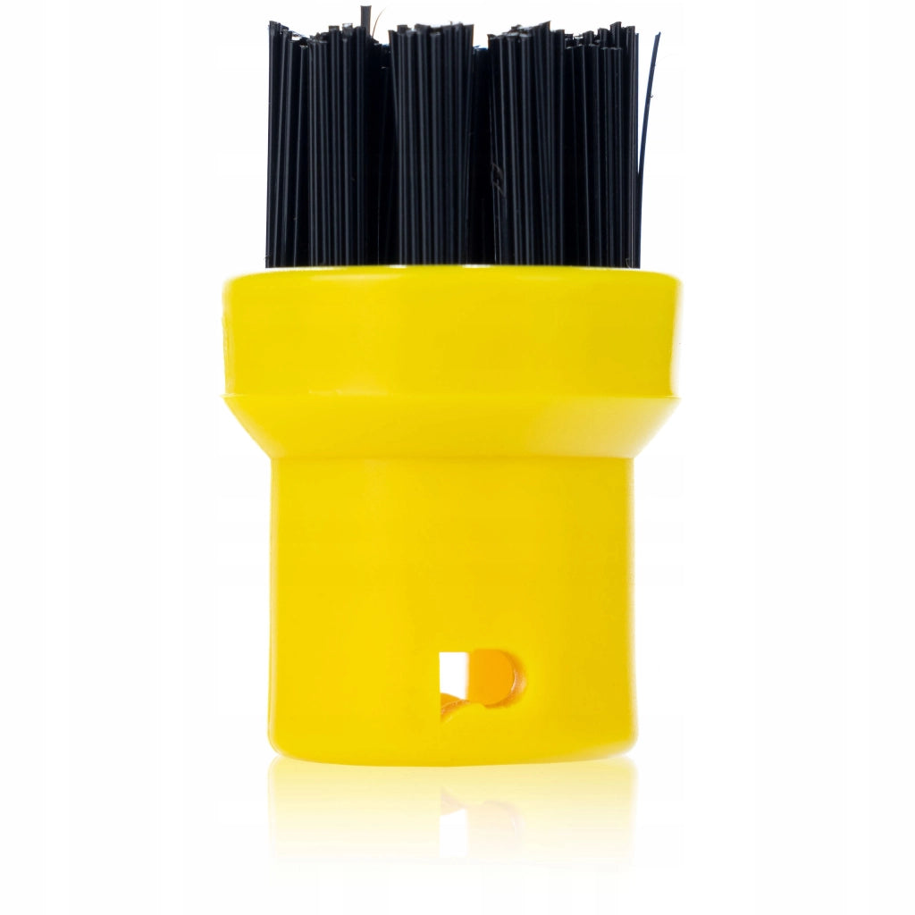 Set di Accessori per Pulizia a Vapore compatibile con Kärcher SC 1–6 – Ugello Puntuale, 4 Spazzole, Prolunga
