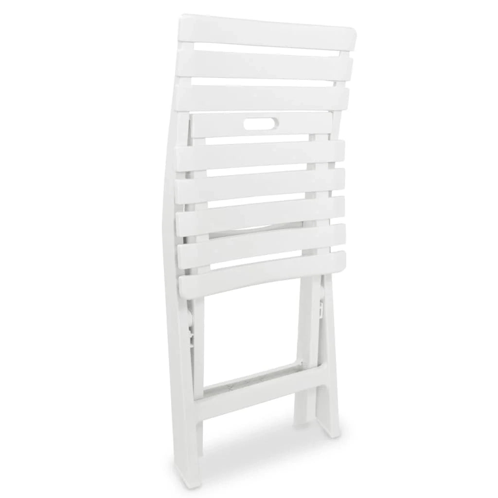 Set da giardino pieghevole in plastica bianca da 3 pezzi per mobili da esterno 02_0013545