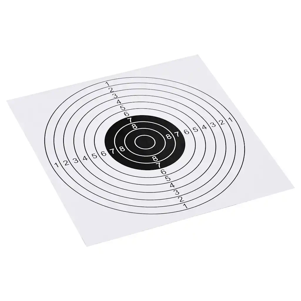 100 pz Bersagli di Carta 15x15 cm  cod mxl 78529