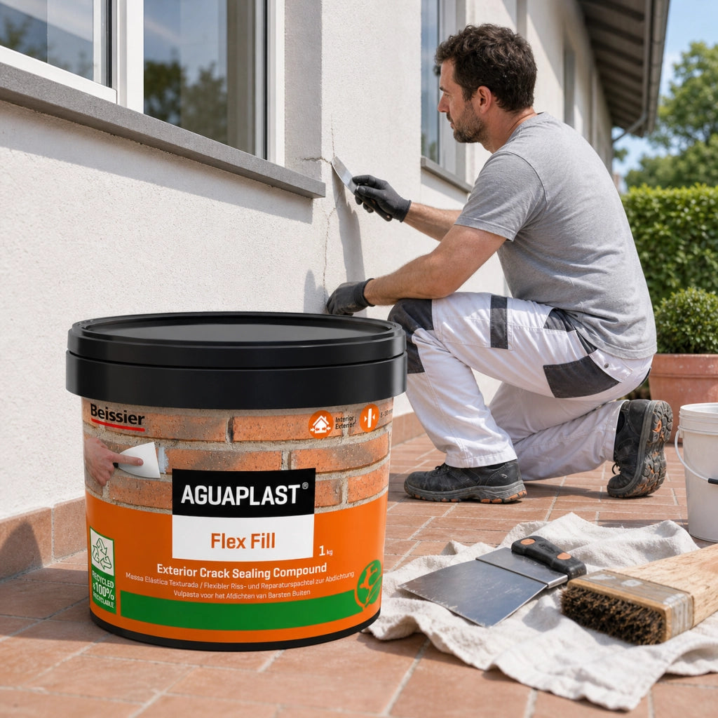 Aguaplast dynamic flex fill pasta riempitiva flessibile interni ed esterni 1 kg