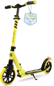 Step per Bambini 2 Ruote con Sterzo Regolabile a T - Copertura in Alluminio Antiscivolo - Step Portatile Ripiegabile per Bambini e Adolescenti con Cinturino di Trasporto