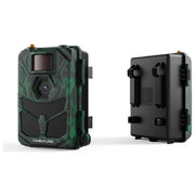 Camouflage, Fototrappola 4G 4K, 30MP, Visione Notturna, Trigger 0.2s, EZ4G Pro, Camouflage